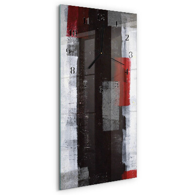 Glazen klok rechthoekige Abstractie