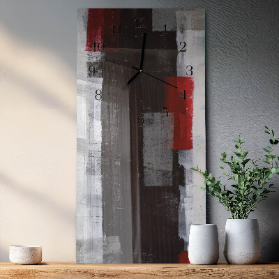 Glazen klok rechthoekige Abstractie