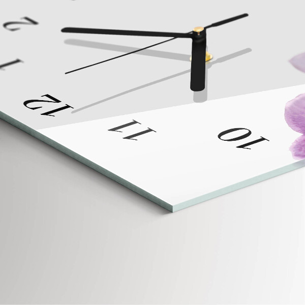 Glazen klok rechthoekige Orchideeën