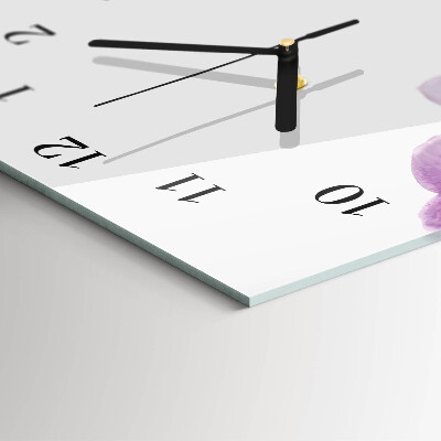 Glazen klok rechthoekige Orchideeën