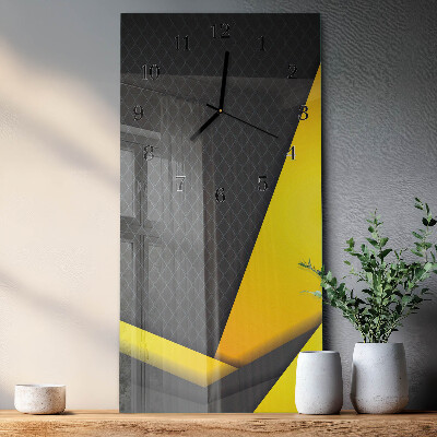 Glazen klok rechthoekige Abstractie