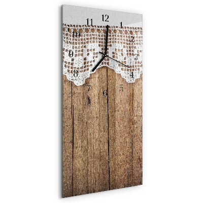 Glazen klok rechthoekige Tafel