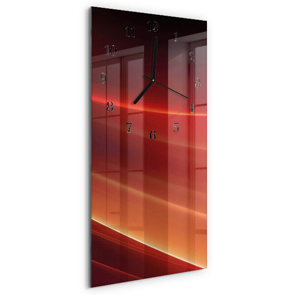 Glazen klok rechthoekige Abstractie