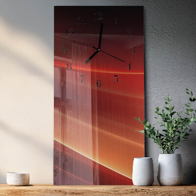 Glazen klok rechthoekige Abstractie