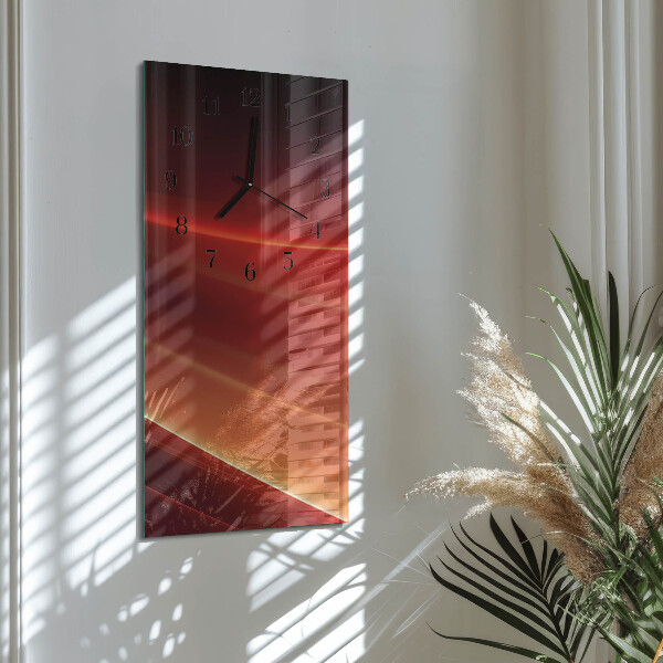 Glazen klok rechthoekige Abstractie