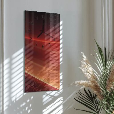 Glazen klok rechthoekige Abstractie