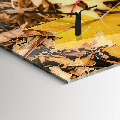 Glazen klok rechthoekige Bladeren