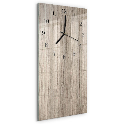 Glazen klok rechthoekige Hout