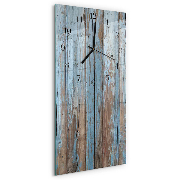 Glazen klok rechthoekige Hout