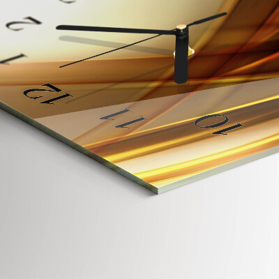 Glazen klok rechthoekige Abstractie