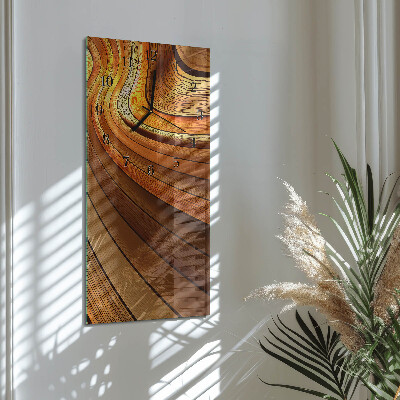 Glazen klok rechthoekige Abstractie