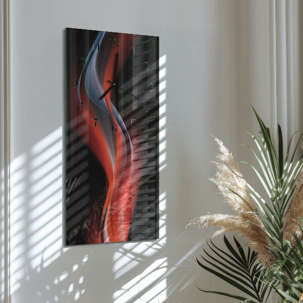 Glazen klok rechthoekige Abstractie