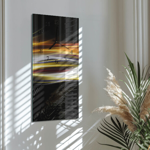Glazen klok rechthoekige Abstractie