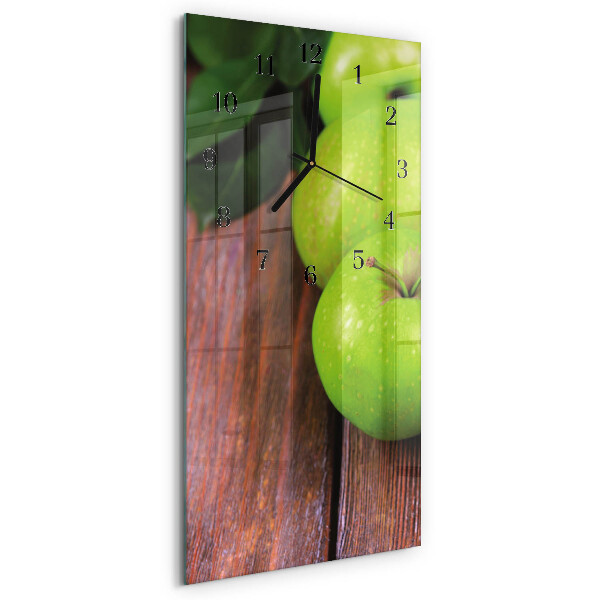 Glazen klok rechthoekige Appeltafel
