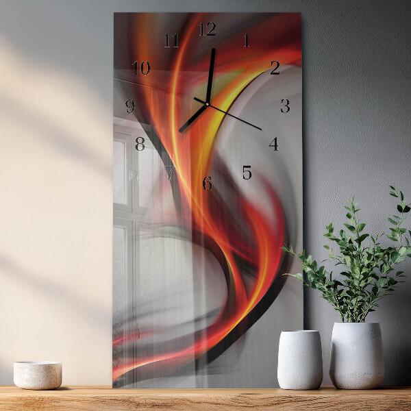 Glazen klok rechthoekige Abstractie