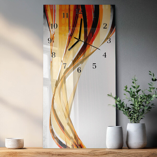 Glazen klok rechthoekige Abstractie