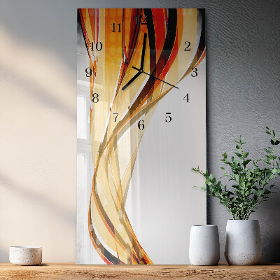 Glazen klok rechthoekige Abstractie