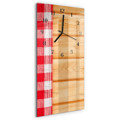 Glazen klok rechthoekige Tafel