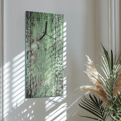 Glazen klok rechthoekige Houten plank