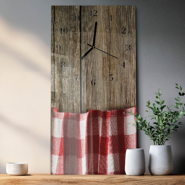 Glazen klok rechthoekige Tafel