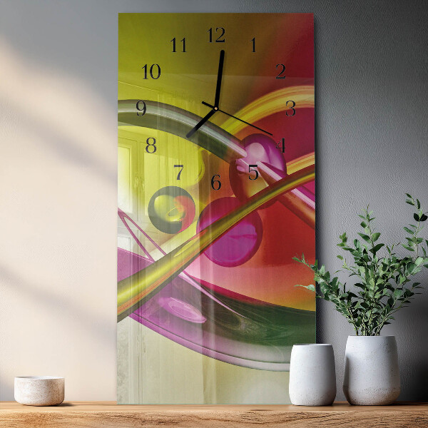 Glazen klok rechthoekige Abstractie