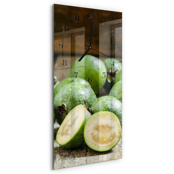 Glazen klok rechthoekige Granaatappels