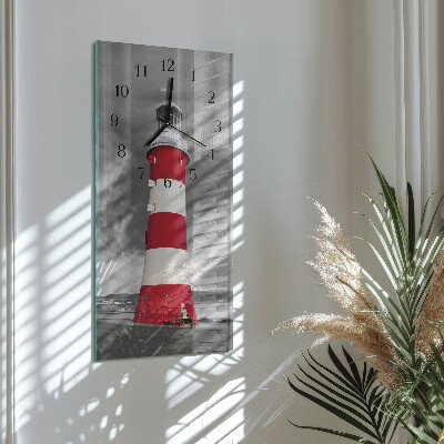 Glazen klok rechthoekige Vuurtoren