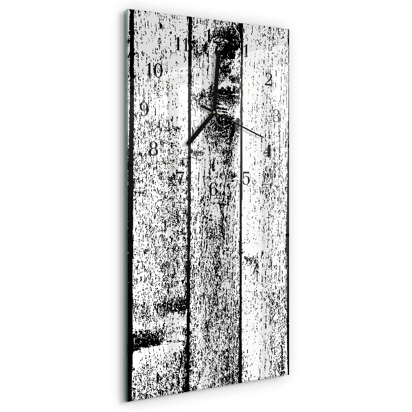 Glazen klok rechthoekige Hout