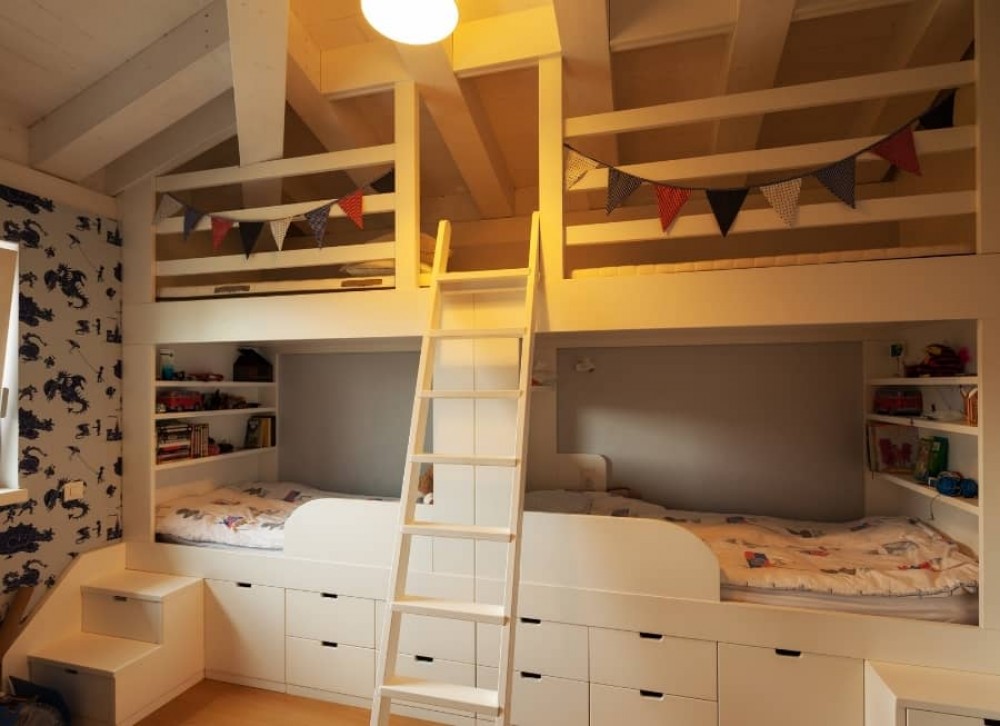 jak urządzić mały pokój dla dwójki dzieci