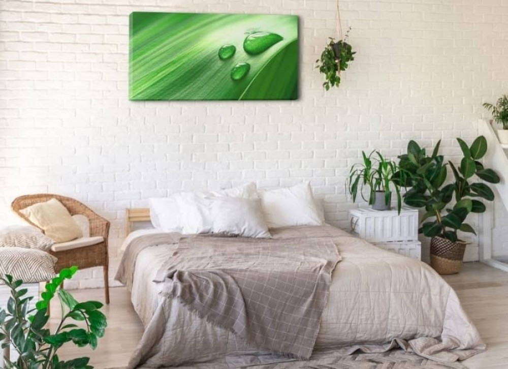 slaapkamer in Scandinavische stijl