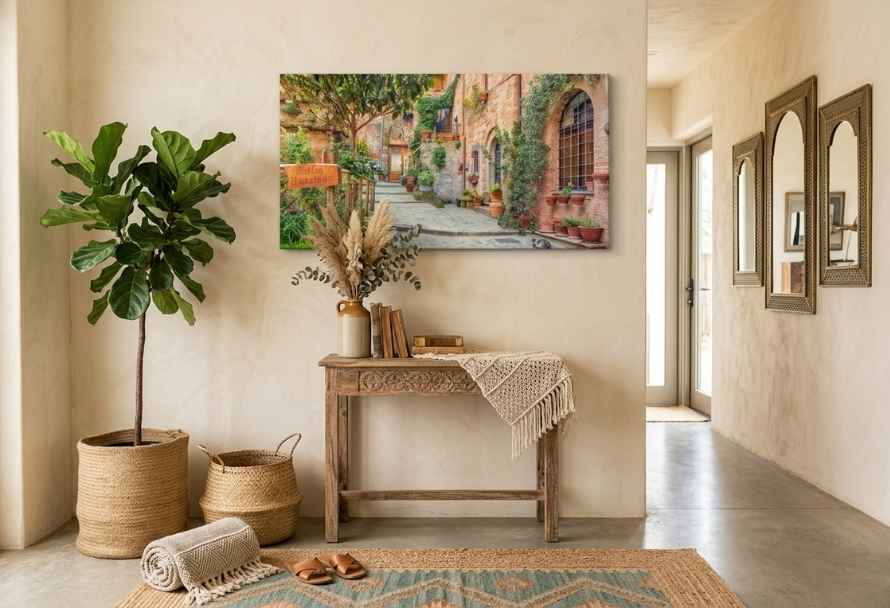 Maak van de hal een etalage van je woning: wanddecoraties die een eerste indruk maken