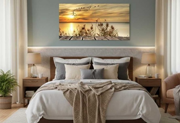 Een gezellige slaapkamer - inspiratie voor kleine en grote interieurs