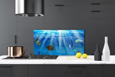 Glazen panelen voor de keuken - WOW-effect