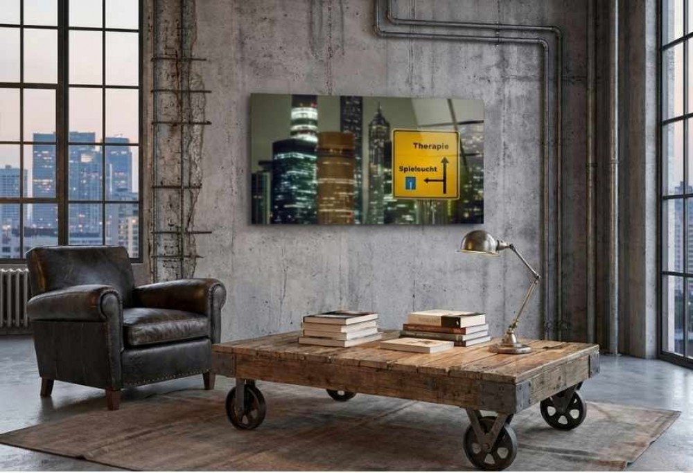 woonkamer in loftstijl