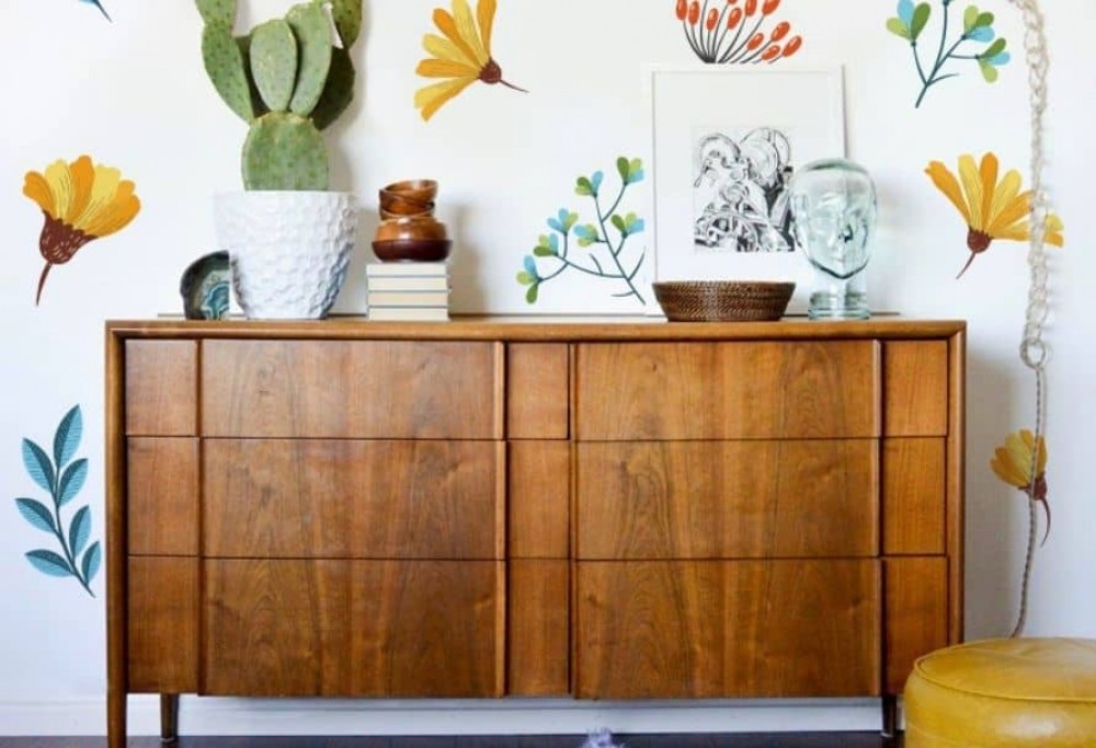 naklejki ścienne do salonu