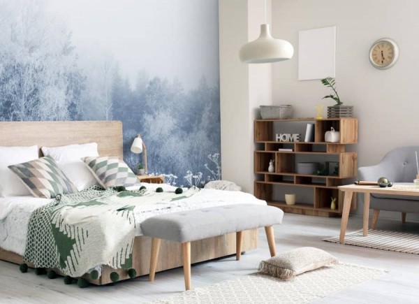 Hoe een slaapkamer in Scandinavische stijl inrichten? Bekijk het en laat u inspireren tot verandering