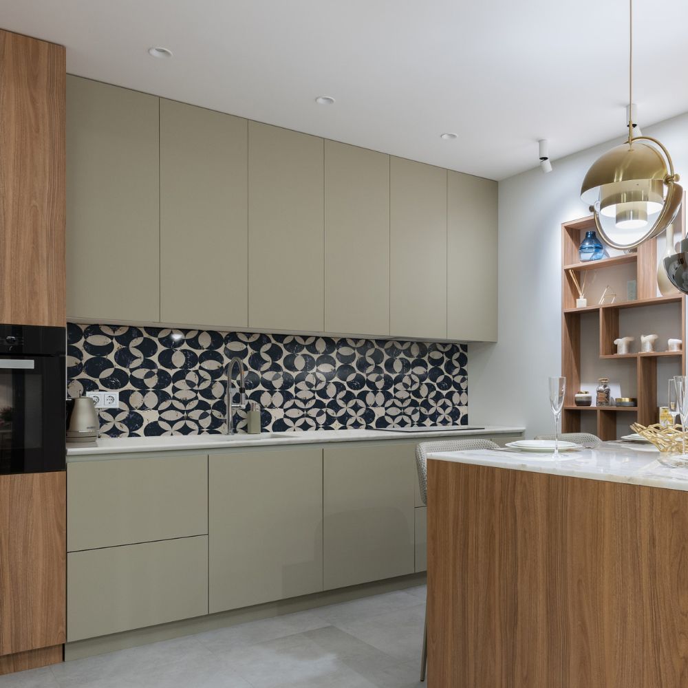 Glazen panelen voor de keuken