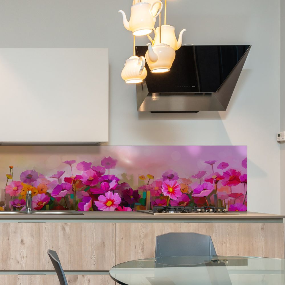 Glazen panelen voor de keuken