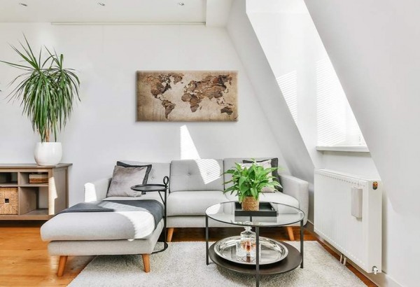 De muur in de woonkamer - van lege ruimte tot indrukwekkende decoratie